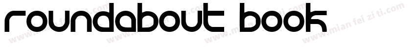 Roundabout Book字体转换